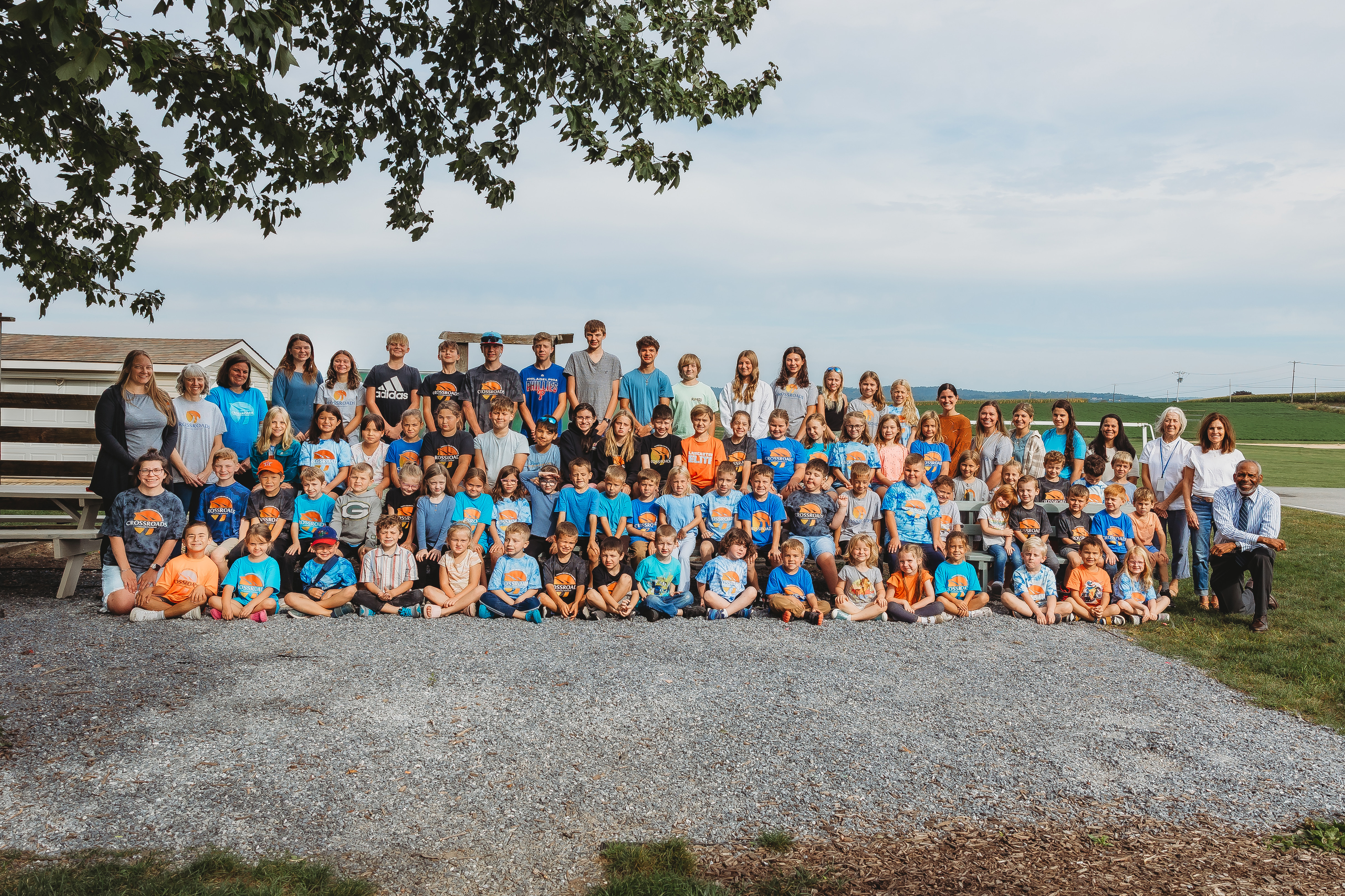 All crossroads teachers and kids